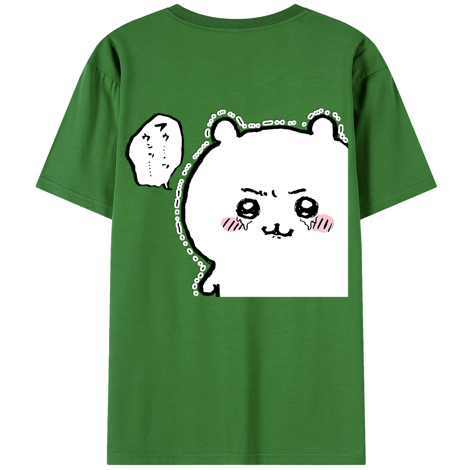 （画像用） ちいかわ ちいかわ Chii-kawa chiikawa レディース半袖Tシャツ(バックプリント)